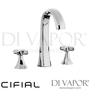 Cifial 31140HC.U Hexa 3 Hole Deck Basin Mixer Tap Spare Parts